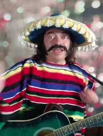 Poster for Birthday video from Singing Mariachi
