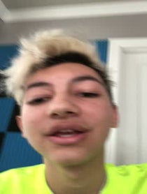 Poster for Birthday video from Lil Blurry