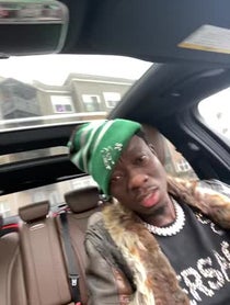 Poster for Roast video from Michael Blackson