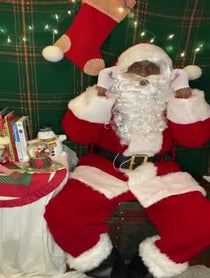 Poster for Announcement video from Santa Claus