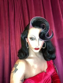 Poster for Birthday video from Violet Chachki