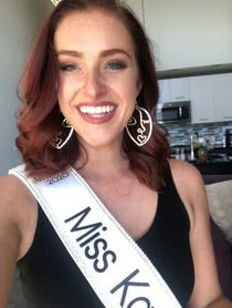 Poster for Birthday video from Miss Kansas Annika Wooton