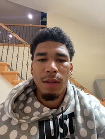 Poster for Birthday video from Allen Lazard