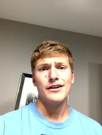 Poster for Pep Talk video from Drew