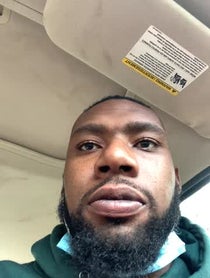 Poster for Wedding shoutout video from Shawn Oakman
