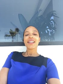 Poster for Birthday video from Angela Rye