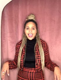 Poster for Holiday video from Hayley Marie Norman