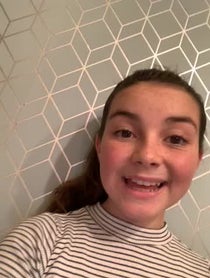 Poster for Birthday video from Lilly Aspell