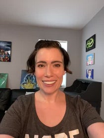 Poster for Birthday video from Monica Rial