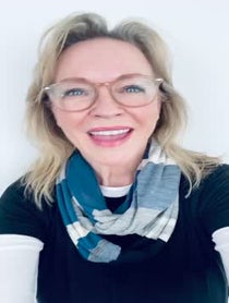 Poster for Birthday video from Rebecca Gibney