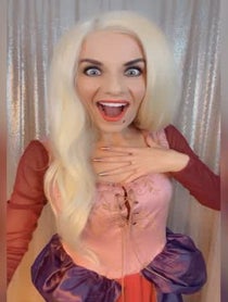 Poster for Birthday video from Sarah Sanderson