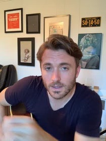 Poster for Birthday video from James Snyder