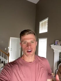 Poster for Pep Talk video from Harrison Butker