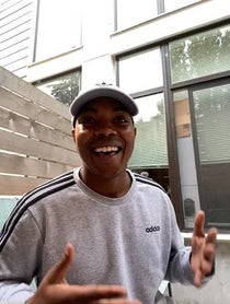 Poster for Pep Talk video from Karlos Dillard