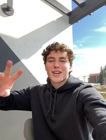 Poster for Birthday video from Devin Caherly