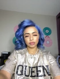 Poster for Birthday video from DJ Blue Diamond