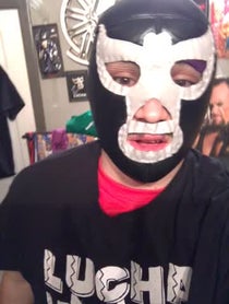 Poster for Birthday video from Lucha La Raza