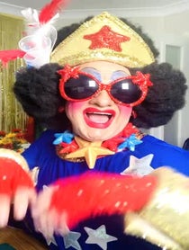 Poster for Birthday video from The Fabulous Wonder Mama
