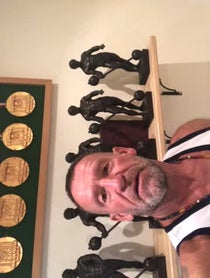 Poster for Birthday video from Dorian Yates