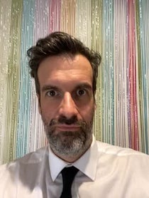 Poster for Birthday video from Marcus Brigstocke