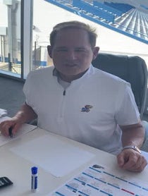 Poster for Wedding shoutout video from Les Miles