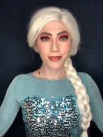 Poster for Birthday video from Elsa - Character Impressionist