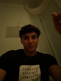 Poster for Birthday video from Devin Caherly