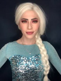 Poster for Birthday video from Elsa - Character Impressionist