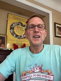 Poster for Anniversary video from Del Shores
