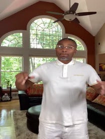 Poster for Pep Talk video from Marvin Smith