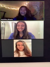 Poster for Birthday video from Jikaria Sisters