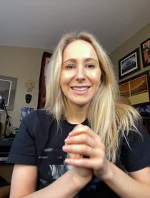 Poster for Pep Talk video from Nikki Glaser