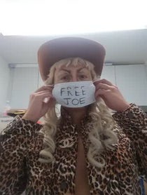 Poster for Pep Talk video from Joe exotic tiger king daniel