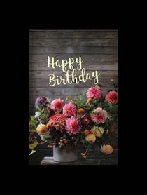 Poster for Birthday video from Rob Base