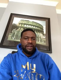 Poster for Birthday video from Tony Allen