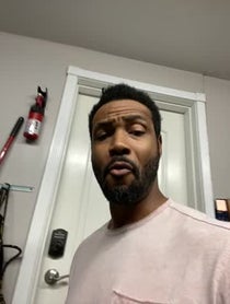 Poster for Birthday video from Isaiah Mustafa