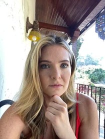 Poster for Pep Talk video from Meghann Fahy