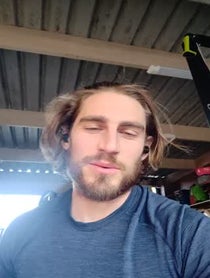 Poster for Pep Talk video from Julian Haig