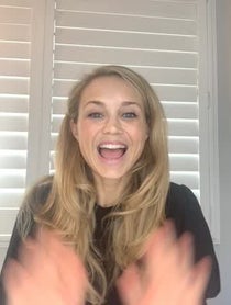 Poster for Pep Talk video from Fiona Gubelmann