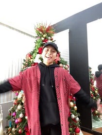 Poster for Holiday video from Aidan Prince aka BAHBOY