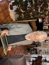 Poster for Holiday video from Dick Van Dyke