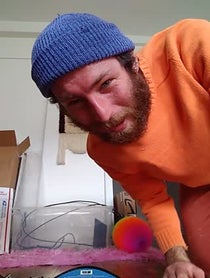Poster for Birthday video from Orange Man