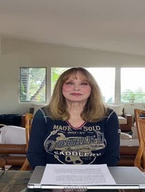 Poster for Anniversary video from Tanya Roberts