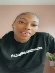 Poster for Pep Talk video from Betnijah Laney