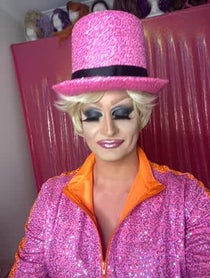 Poster for Birthday video from BarbieQ