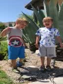 Poster for Birthday video from Messitt Twins - Fox & Dash