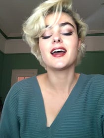 Poster for Pep Talk video from Stefania Ferrario