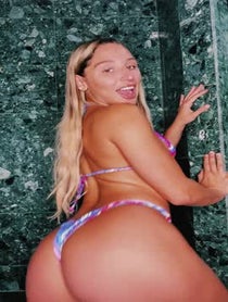 Poster for Birthday video from Abella Danger