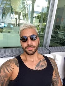 Poster for Birthday video from Maluma