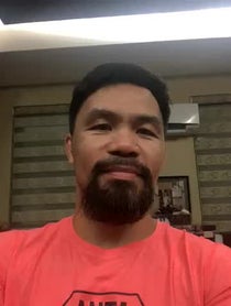 Poster for Birthday video from Manny Pacquiao